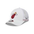 Boné New Era 9Forty M-Crown Miami Heat NBA Masculino PRETO