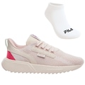 Kit Tênis Feminino Fila Freestyle Ii + Meia ROSA