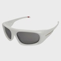Óculos de Sol Oakley Belleville Pearl White Prizm Black - Masculino BRANCO