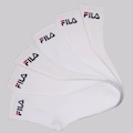 Kit Meia Fila 6 Pares Cano Médio Unissex PRETO
