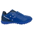 Chuteira Do Cruzeiro De Society OXN Avanti 2 Infantil AZUL