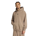 Blusão de Moletom com capuz Power Oversized Adidas Masculino BEGE