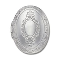 Jibbitz Crocs Relicário Oval BRANCO