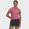 Camiseta de Treino Under Armour Tech Twist Feminina ROSA