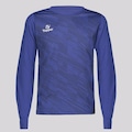Camisa de Goleiro Topper Classic III Manga Longa Infantil AZUL