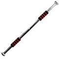 Barra de Porta Suporta até 100kg Adaptável até 130cm - MBFit VERMELHO