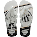 Chinelo Havainas Top Times Santos BRANCO/BRANCO