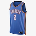 Regata Nike Oklahoma City Thunder 2022/23 Icon Edition Masculina AZUL/VERMELHO