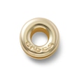 Jibbitz Crocs Ilhó Dourado BRANCO
