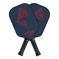 Kit Pickleball Titan Shadow Red com 2 Raquetes NAO SE APLICA