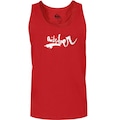 Regata Quiksilver c Logo DNA Masculina VERMELHO