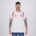 Camiseta do Internacional Concentração 26/27 adidas Masculino BRANCO