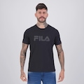 Camiseta Fila Regular Letter Premium IV Masculina PRETO