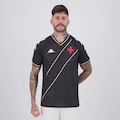 Camisa Vasco Supporter Tradition Kappa Masculina PRETO