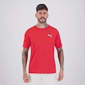 Camiseta Puma ESS Small Logo Masculina VERMELHO