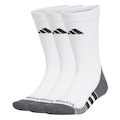 Meia adidas Acolchoadas Performance Climacool 3 Pares - Unissex BRANCO
