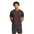 Opção de cor MARROM de Camiseta adidas Workout Essentials Base Masculina