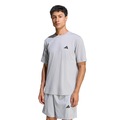 Camiseta adidas Workout Essentials Feelready Masculina PRATA