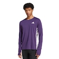Camiseta adidas Manga Longa Adizero Running Masculina ROXO