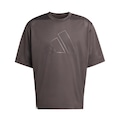 Camiseta adidas D4T Power Essentials Workout Masculina CINZA ESCURO