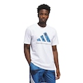 Camiseta adidas Legends Masculina BRANCO