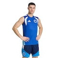 Camiseta Regata adidas Treino Competition Cruzeiro 26/27 Masculina AZUL