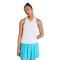 Camiseta Regata adidas Gola V Club Tennis Climacool Feminina BRANCO