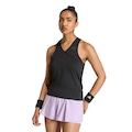 Camiseta Regata adidas Gola V Club Tennis Climacool Feminina PRETO