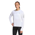 Camiseta adidas Manga Longa adi365 Climacool Feminino BRANCO