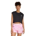 Camiseta Cropped adidas adi365 Running Essentials Feminina PRETO