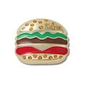 Jibbitz Crocs Hambúrguer Dourado BRANCO