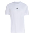 Camiseta adidas M/C Básica Masculina BRANCO/PRETO