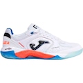 Chuteira Futsal Adulto Joma Top Flex Plus BRANCO