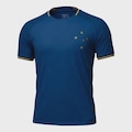 Camiseta Do Cruzeiro Bench Raglan - Masculino AZUL