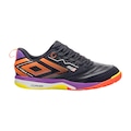 Chuteira Futsal Adulto Umbro Pro 5 Stable PRETO/LARANJA