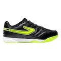Chuteira Futsal Júnior Umbro Topper Maestro Club V PRETO/AMARELO