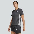 Camiseta adidas Essentias Crew 3S Feminina PRETO
