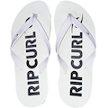 Chinelo Rip Curl Pipeline Soft White Masculina BRANCO
