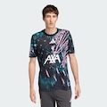 Camisa Liverpool Pré Jogo adidas 25/26 Masculina PRETO/ROSA