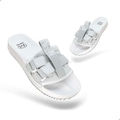 Chinelo Slide Hocks Shiba Iglu Unissex CINZA