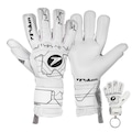 Luva de Goleiro Poker Profissional Champion 9 Masculina BRANCO/CINZA