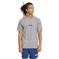 Camiseta adidas M/C Essentials Linear Masculina CINZA CLA/PRETO