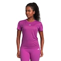 Camiseta adidas M/C Own The Run Basic Feminino ROXO/BRANCO