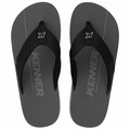 Chinelo Kenner NK6 Pro Poliester Masculino CINZA/PRETO