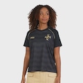 Camisa Do Vasco Mosaico Braziline Feminina PRETO