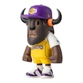 Boneco New Era Mini Buffalo Figure Los Angeles Lakers AMARELO