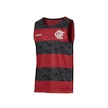 Camisa Regata do Flamengo Conexão Dupla Face Braziline - Masculina VERMELHO/PRETO