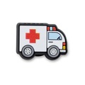 Jibbitz Crocs Ambulância Pequena BRANCO