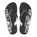 Chinelo Kenner Red Collab Botafogo Masculino PRETO/BRANCO