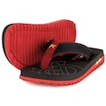 Chinelo do Flamengo Infantil Kenner Kivah Collab PRETO/VERMELHO